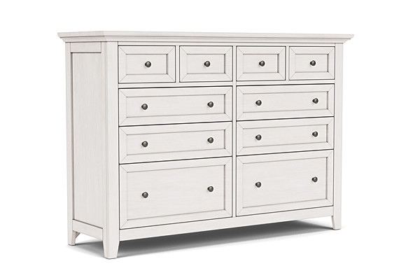 San Mateo White Dresser